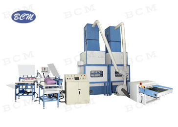 纖維棉開松、自動(dòng)定量及填充系統(tǒng) BC106